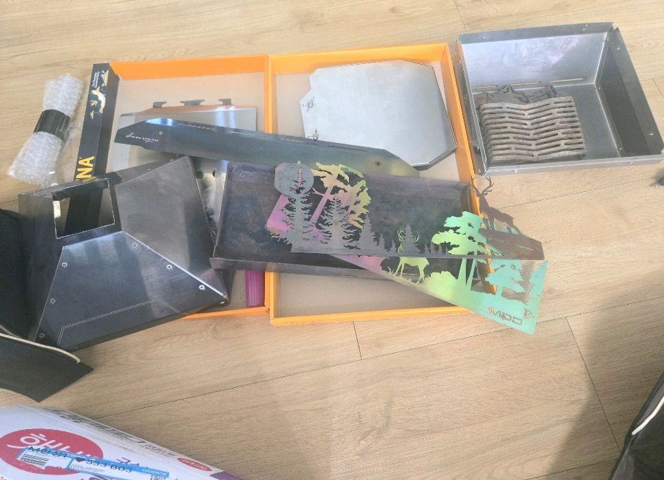 빅토리 캠프 MDD 캠핑용 화목난로 셋트 이미지