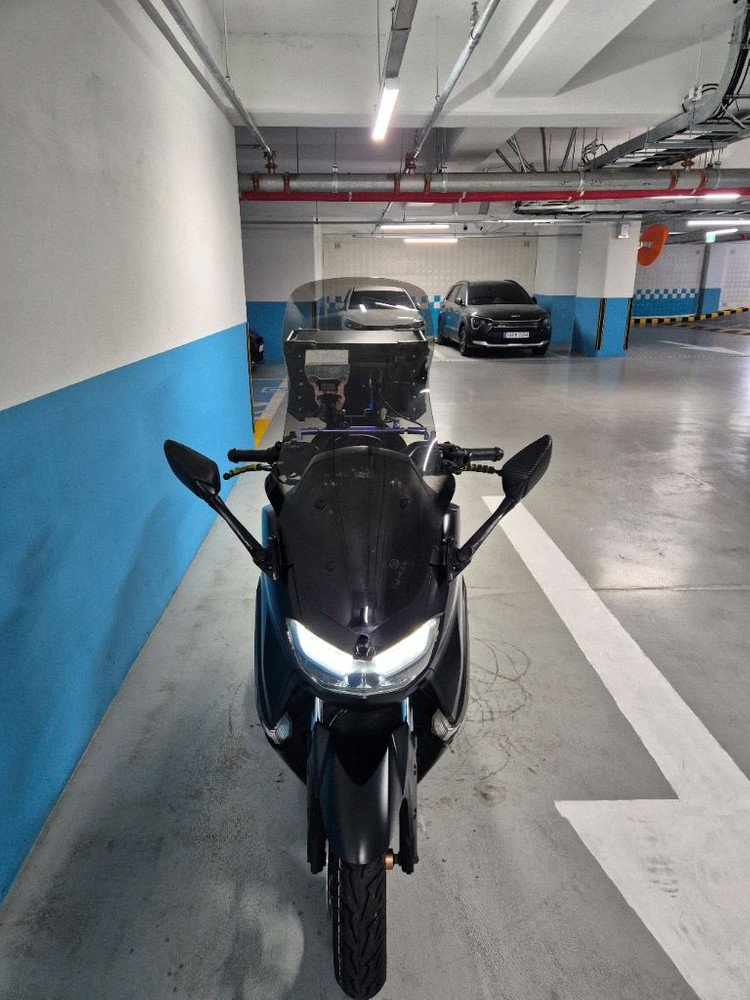 야마하 NMAX125 22년식 ABS 배달세팅 경정비완료 블랙 오토바이 이미지