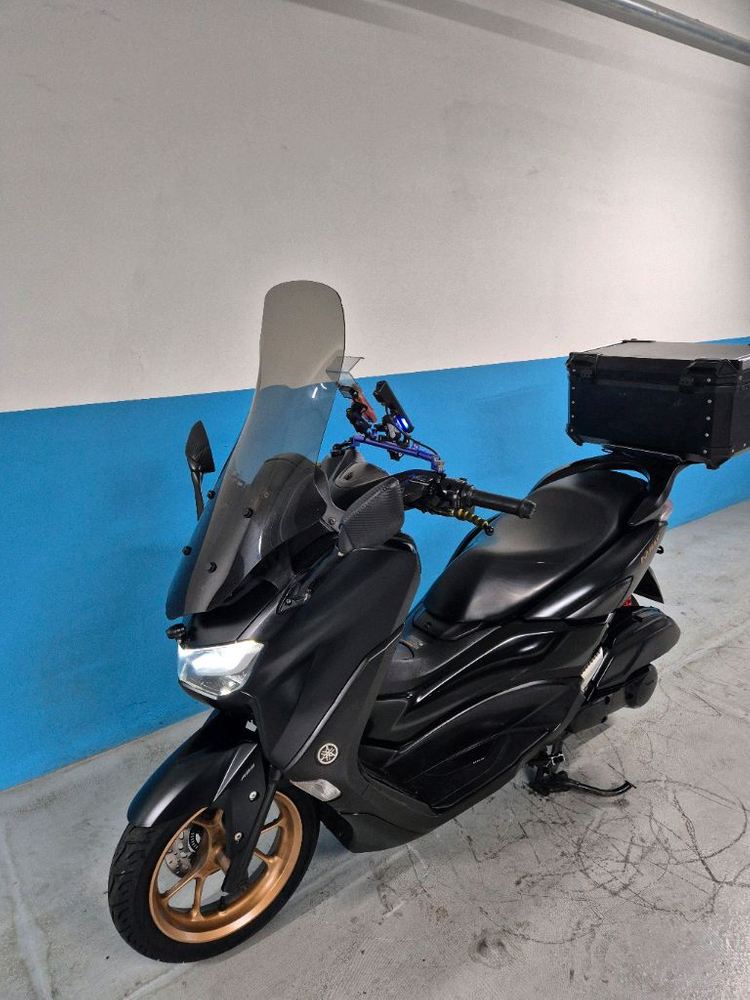 야마하 NMAX125 22년식 ABS 배달세팅 경정비완료 블랙 오토바이 이미지