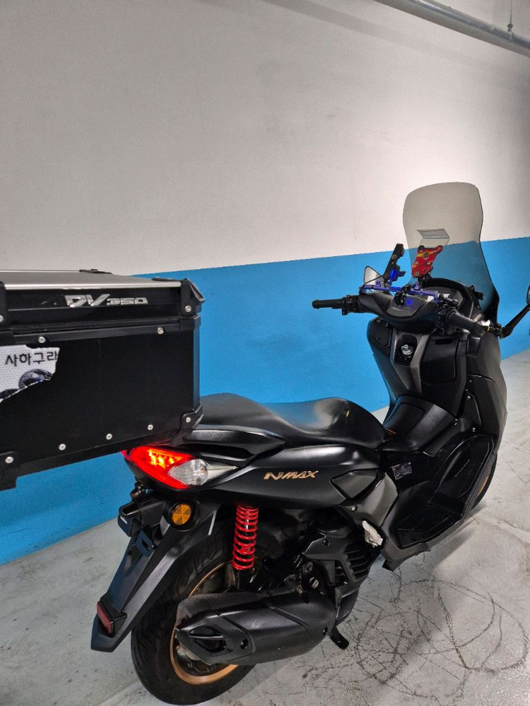 야마하 NMAX125 22년식 ABS 배달세팅 경정비완료 블랙 오토바이 이미지