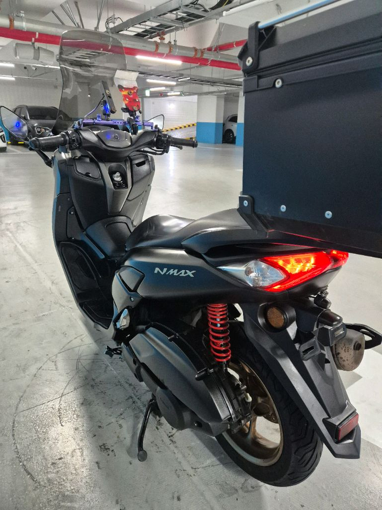 야마하 NMAX125 22년식 ABS 배달세팅 경정비완료 블랙 오토바이 이미지