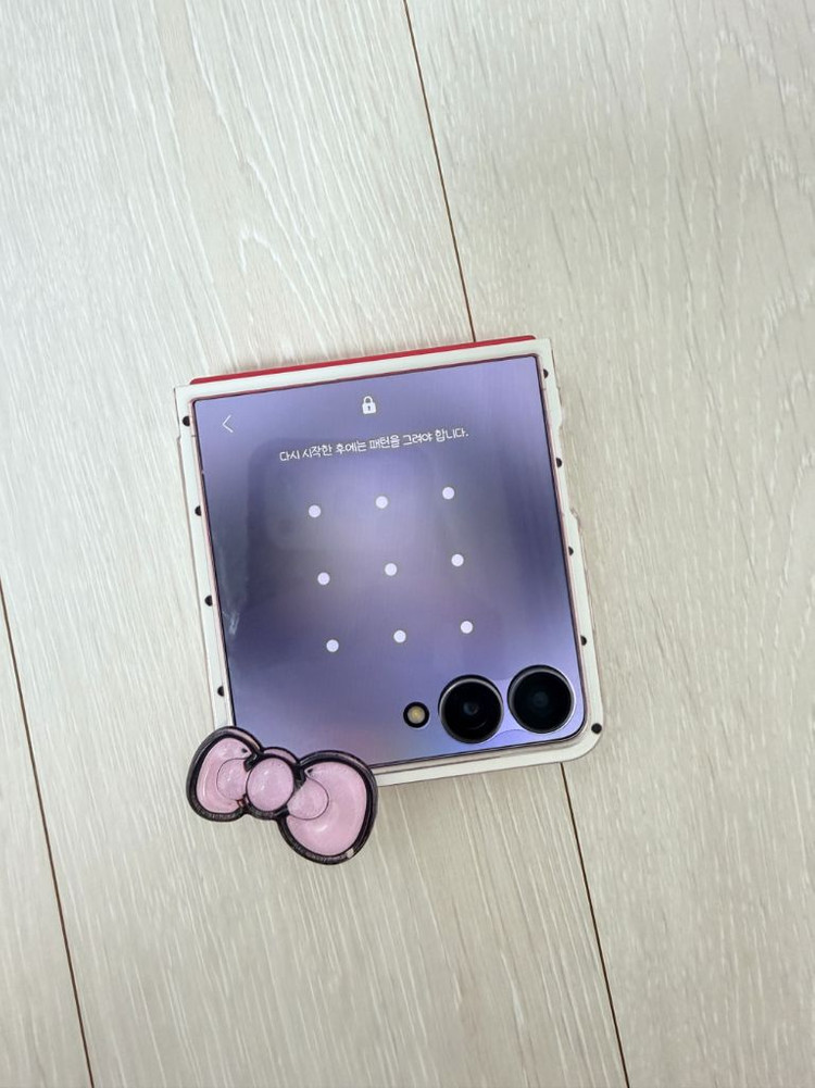 갤럭시z플립7 코랄레드 256gb 이미지