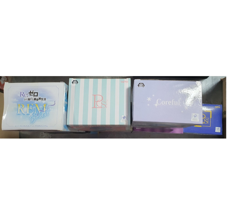 리제로 피규어 7개 일괄 이미지