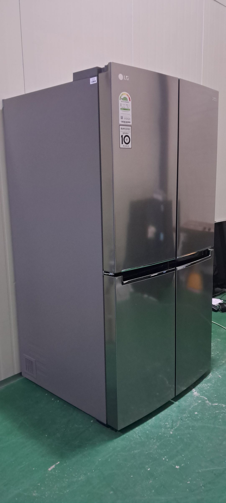 1603 엘지디오스 870L 4도어양문형냉장고(메탈) 이미지