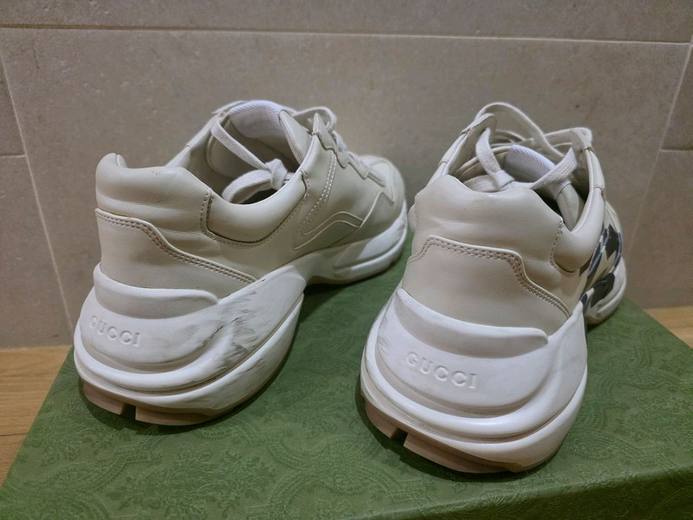 구찌 라이톤 스니커즈 남성 운동화 270-275, 8.5 이미지