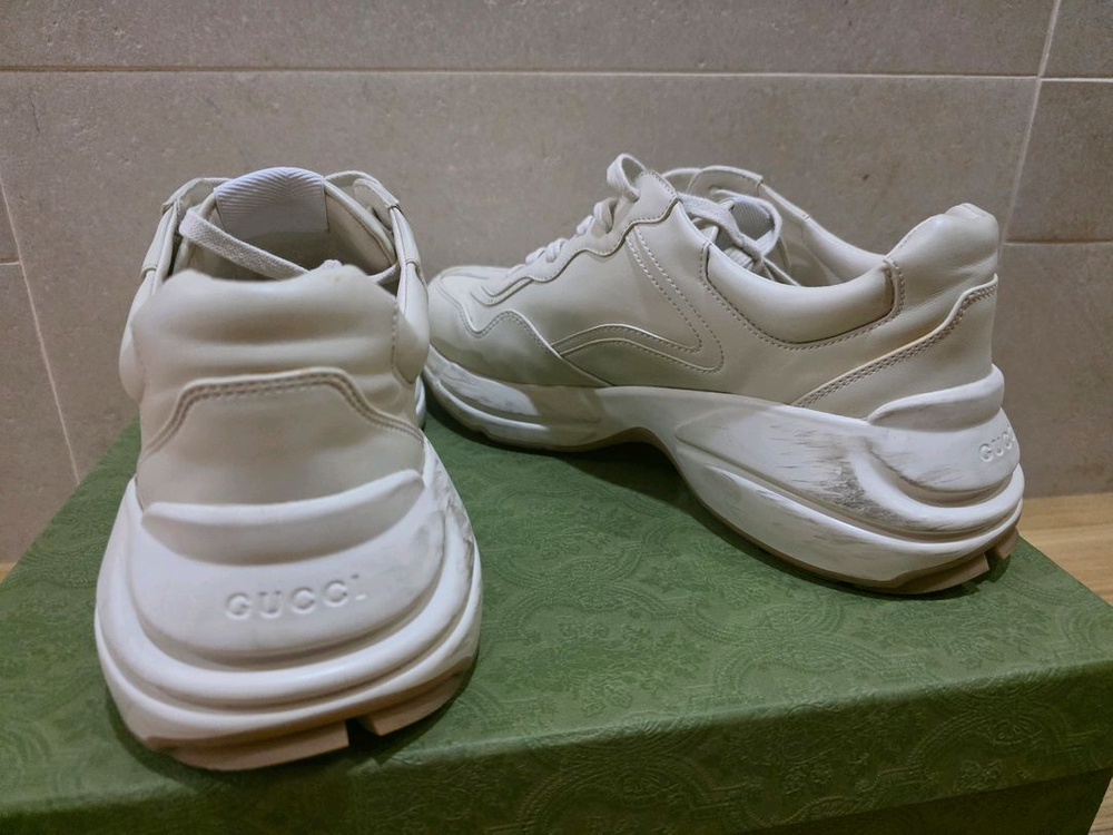 구찌 라이톤 스니커즈 남성 운동화 270-275, 8.5 이미지