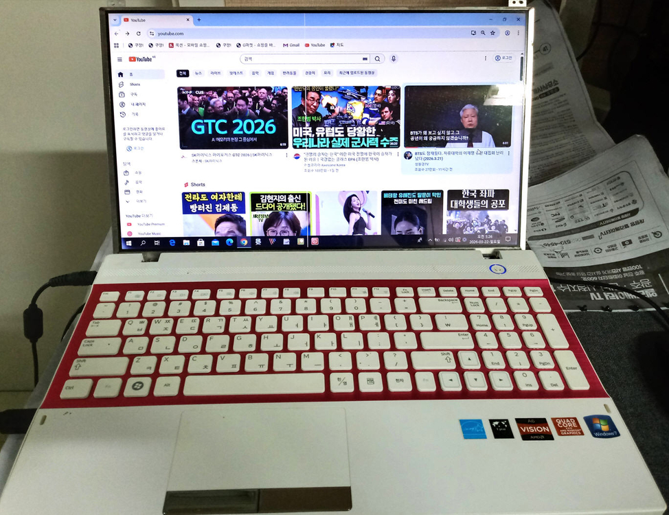 삼성 NT305V5A-A6PB노트북(부품용) 이미지