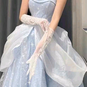 신데렐라 드레스 졸업사진용대여 이미지