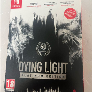 스위치 다잉라이트 플래티넘 에디선 중고 이미지