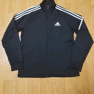 (정품,최상급)아디다스 기능성 부드러운 삼선 블랙 트랙탑 져지,100 이미지