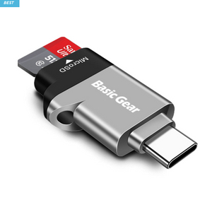 베이직기어 C타입 USB 3.2 OTG 마이크로 SD 카드리더기 미개봉 새상품 판매합니다. 이미지