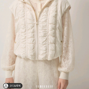 랑방,후드 구스다운 베스트 이미지