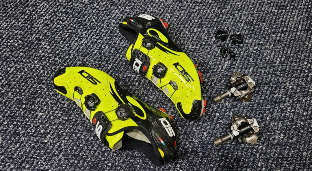 SIDI 시디 카본 MTB 클릿슈즈/시마노 XT 클릿페달 이미지