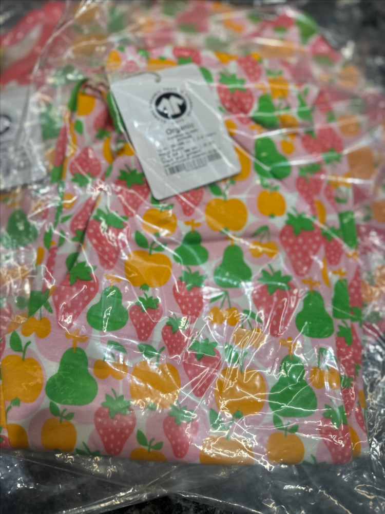 던스 26봄 신상 핑크딸기 배기 팬츠 86/92(새상품) 이미지