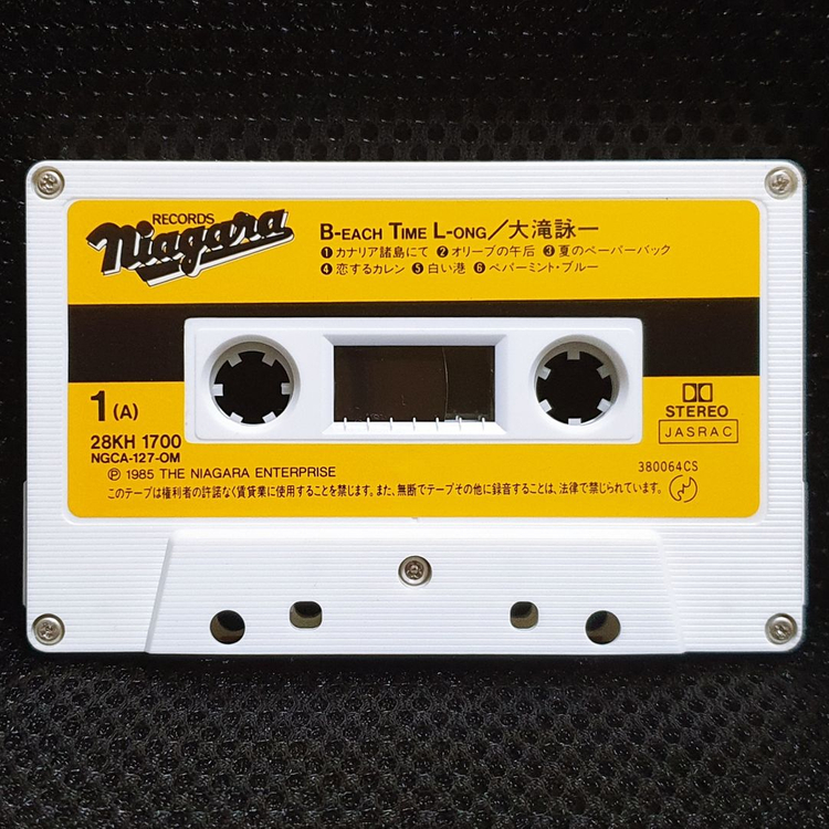 오오타키 에이이치 B-EACH TIME L-ONG 카세트 테이프 이미지