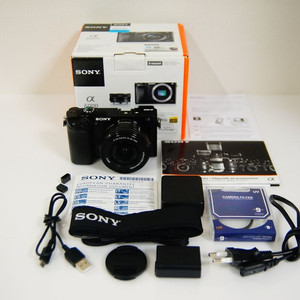 [소니] A6000 블랙 미러리스 박스셋 팝니다.(4,321컷)