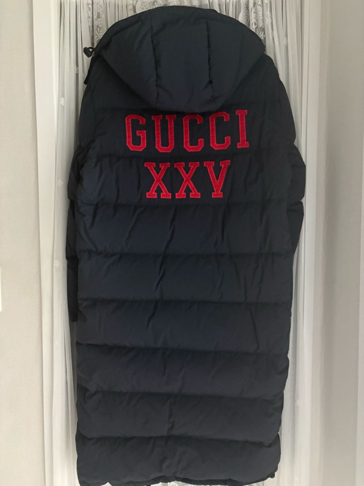 구찌mlb 콜라보 롱패딩 이미지