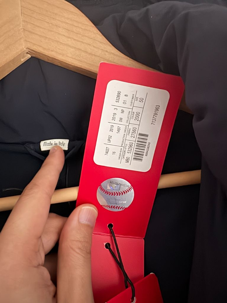 구찌mlb 콜라보 롱패딩 이미지