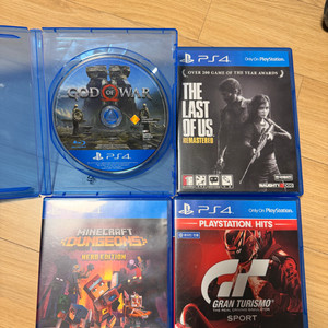 ps4 게임 4종 이미지
