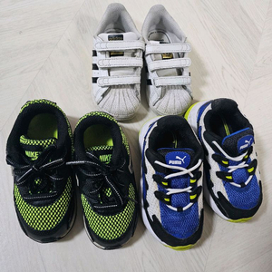 나이키 에어맥스 130 (아디다스 퓨마드림) 돌아기 운동화3켤레 이미지