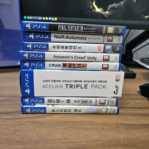 PS4 게임 타이틀 모음 이미지