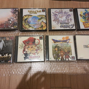 플스1&세가 새턴 게임 8개 일괄 판매 이미지