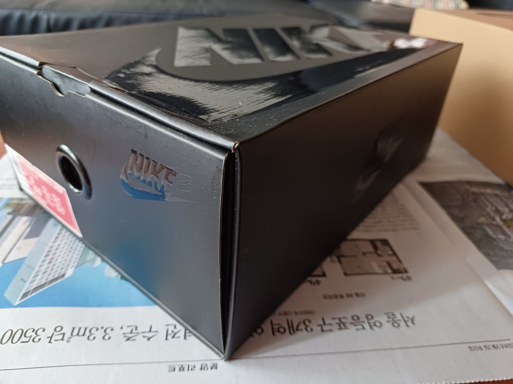 나이키박스 나이키 서랍상자 줌보메로5 빈박스 이미지