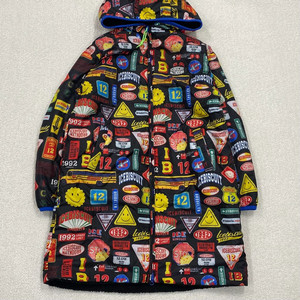 아이스비스킷 키즈 리버시블 양면 뽀글이 롱 후리스 155 이미지