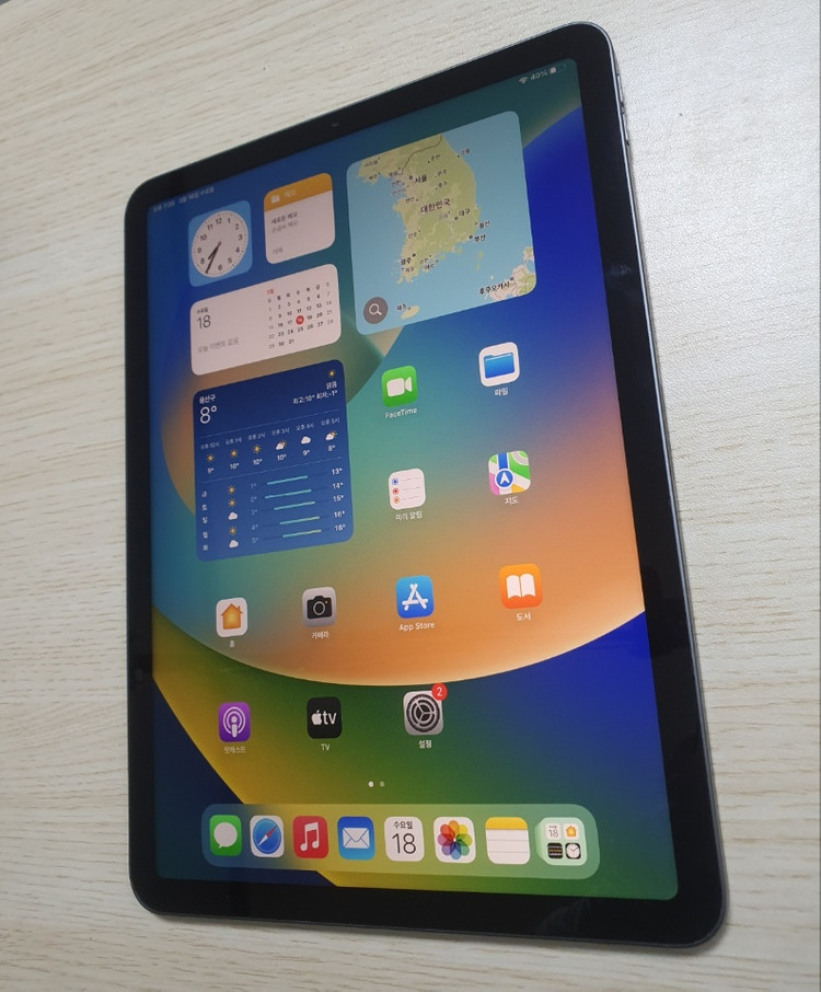 아이패드 에어4 64GB WIFI 스페이스 그레이 풀박스 SSS급 외관 이미지