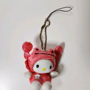 헬로키티 게자리 인형 마스코트 키티 스트랩 고전 키티 별자리 이미지