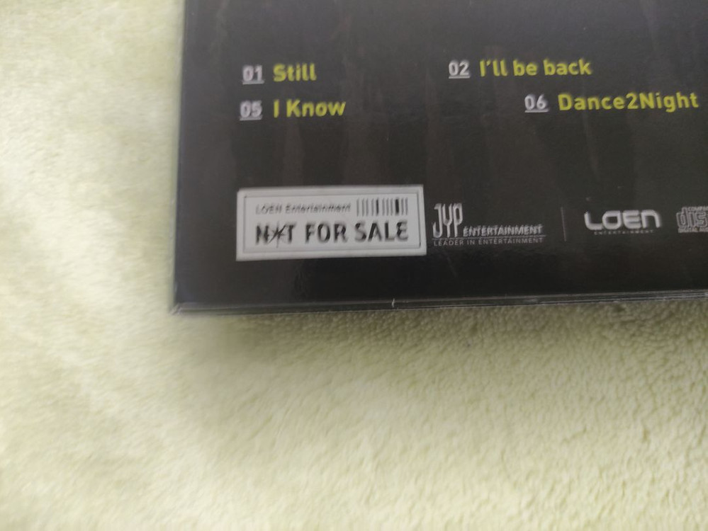 [비매품] 2PM 미니1집 싸인앨범 판매합니다 이미지