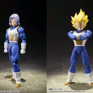 미개봉 shf 드래곤볼 초사이어인 트랭크스 & 초사이어인 베지터 이미지