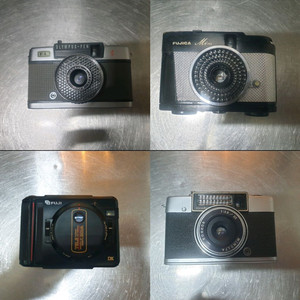 [4대 일괄][하프 필름카메라] 후지카 mini+후지 TW-3+미놀타 repo+올림푸스 펜EE 이미지