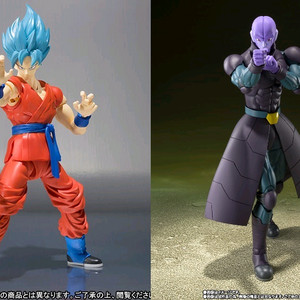 미개봉 shf 드래곤볼 초사이어인 갓 초사이어인 손오공 & 히트 이미지