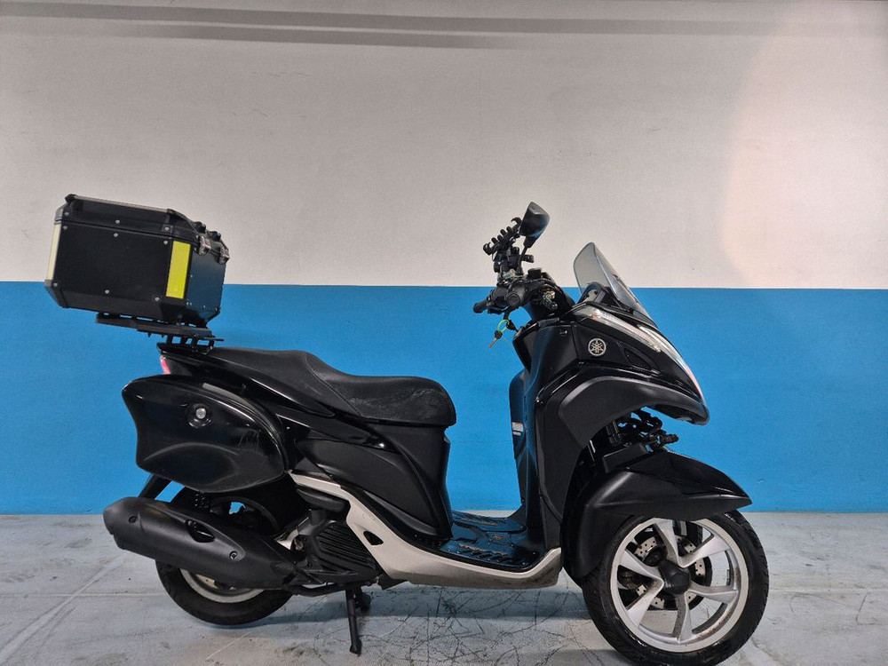 야마하 트리시티125 블랙 오토바이 삼박스 경정비완 팝니다 이미지