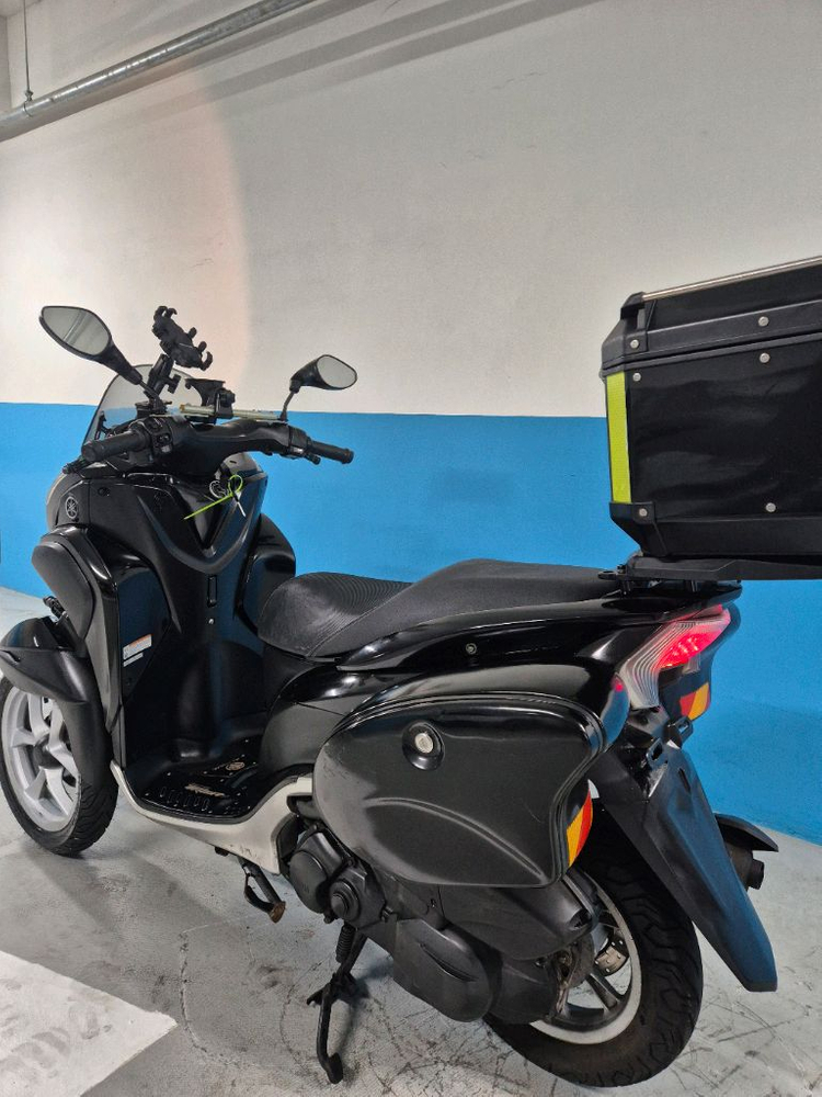 야마하 트리시티125 블랙 오토바이 삼박스 경정비완 팝니다 이미지