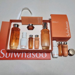 쇼핑백 포함) 설화수 자음생 2종세트 기초 화장품 선물세트 진생 데일리 이미지