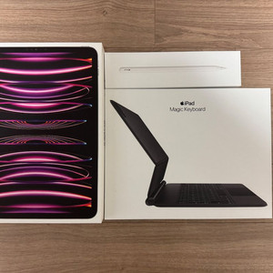 아이패드 프로 11 4세대(M2) wifi 256gb + 애플 정품 매직키보드 + 애플펜슬 2세대 이미지