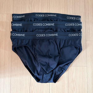 코데즈컴바인 시그니처골지 삼각팬티 브리프 3장 이미지