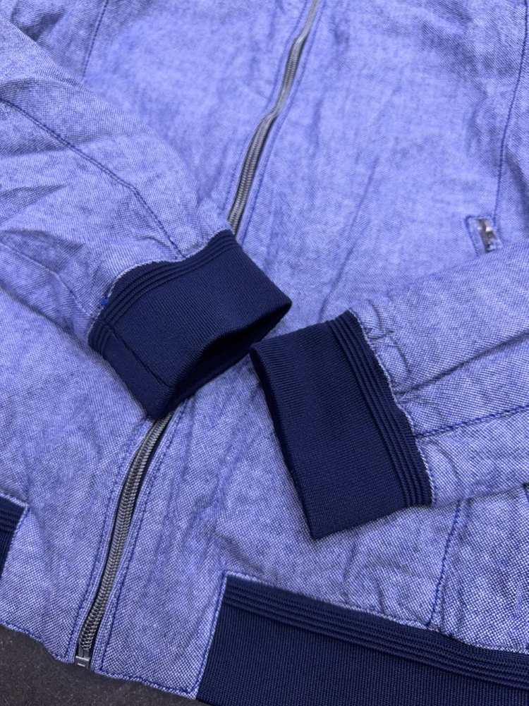 자라 린넨 블루종 점퍼 자켓 L 이미지