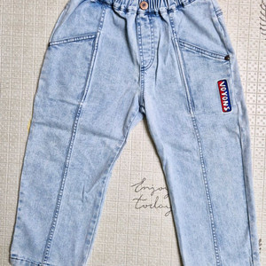 리미떼두두 데님 바지 L(110) 이미지