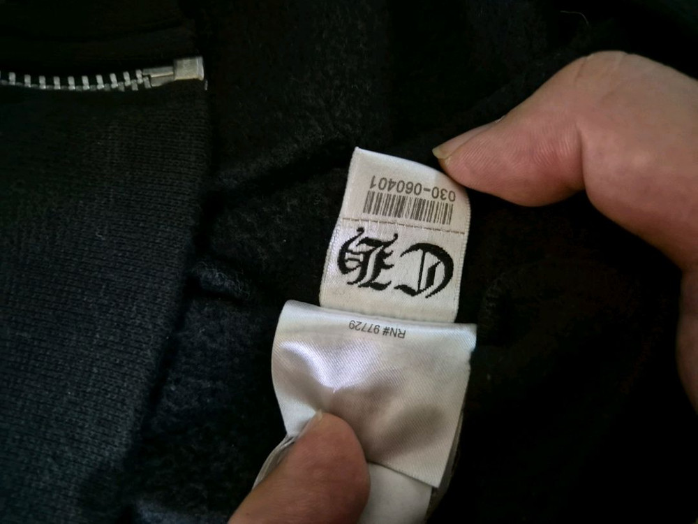 크롬하츠 멀티 세메터리 후드 라지 사이즈 팝니다 이미지