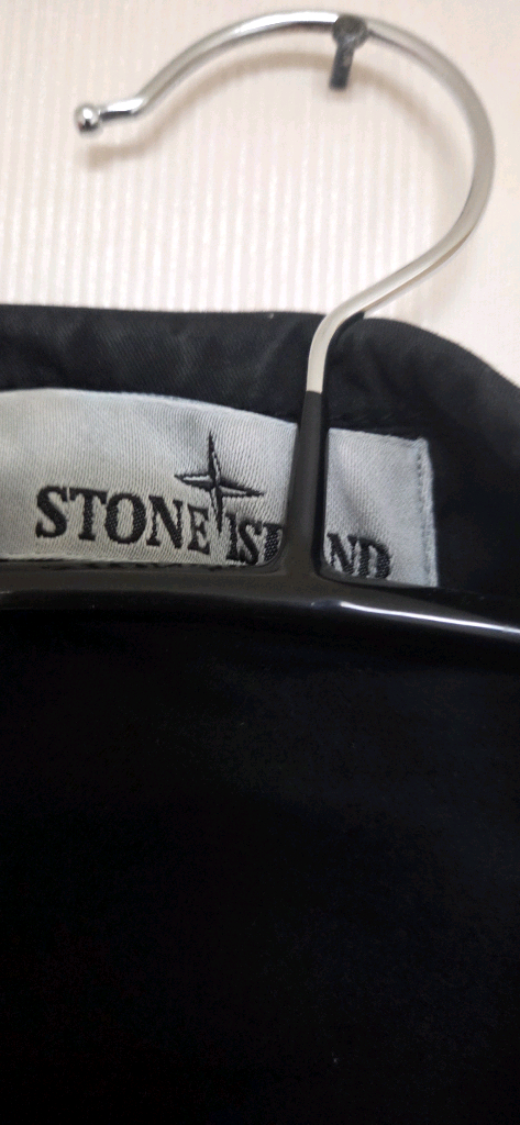 23s스톤 아일랜드 10210 더블 포켓 코튼 오버셔츠 블랙 XL 이미지