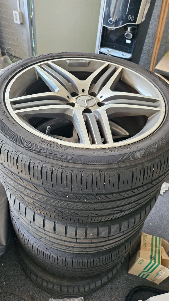 벤츠 W221 S63 AMG 휠 4짝 판매합니다. 이미지