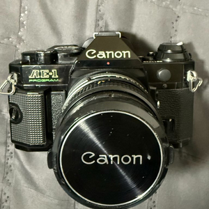 캐논 AE-1P 필름 카메라 블랙 + 캐논 FD 50mm F1.8렌즈 이미지
