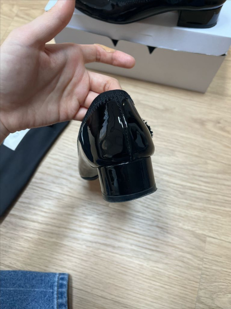 마지막가격)한섬 SJSJ 메리제인 스트랩 힐 블랙 230 이미지