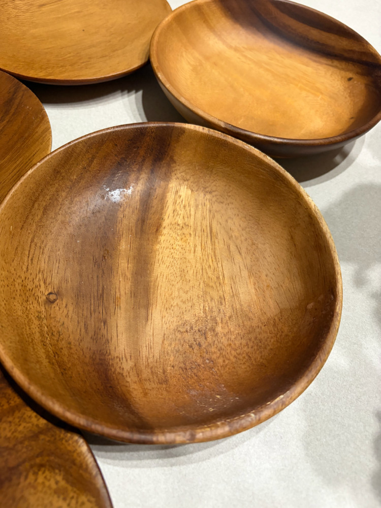 차바트리, 무인양품, 자연주의 우드 접시일괄 이미지