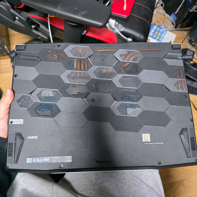 msi 게이밍노트북. i7 11세대rtx3060 이미지