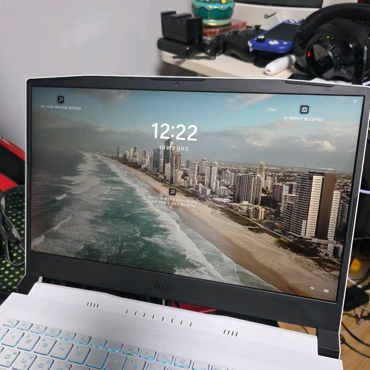 msi 게이밍노트북. i7 11세대rtx3060 이미지
