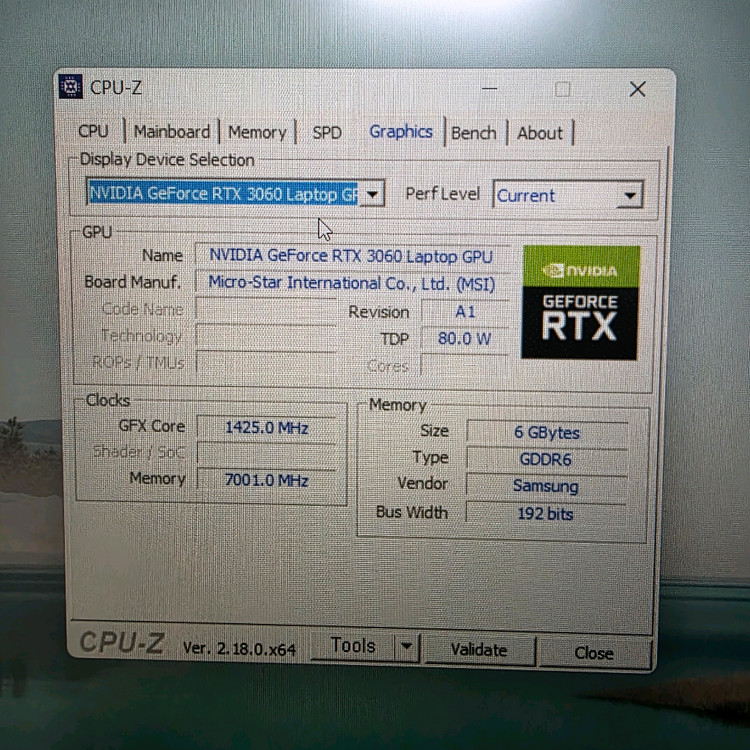 msi 게이밍노트북. i7 11세대rtx3060 이미지
